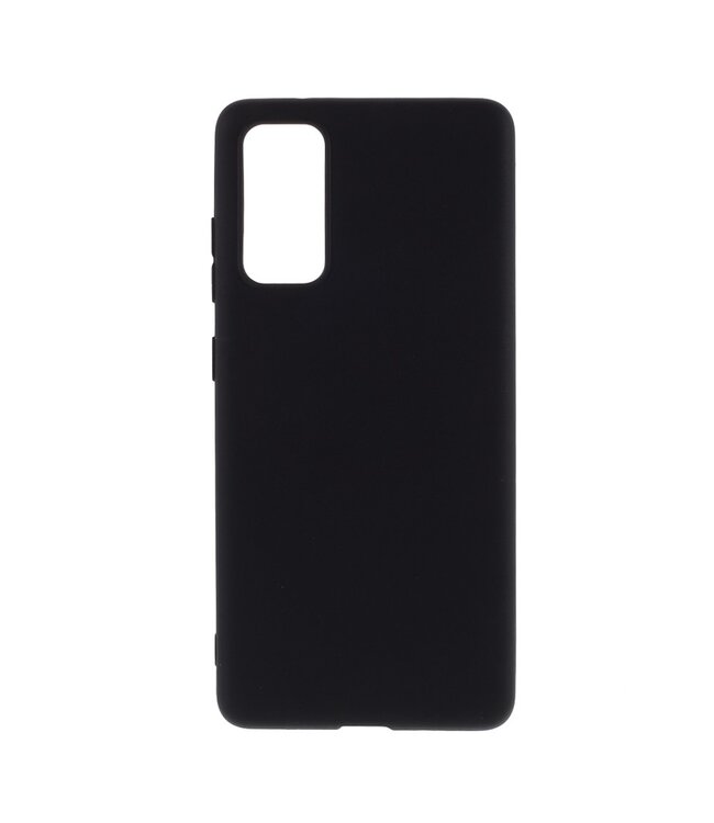 Zwart Mat TPU Hoesje voor de Samsung Galaxy S20 FE