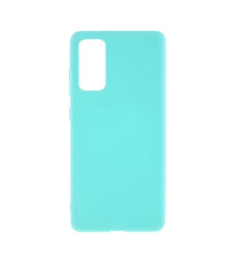 Babyblauw Mat TPU Hoesje Samsung Galaxy S20 FE