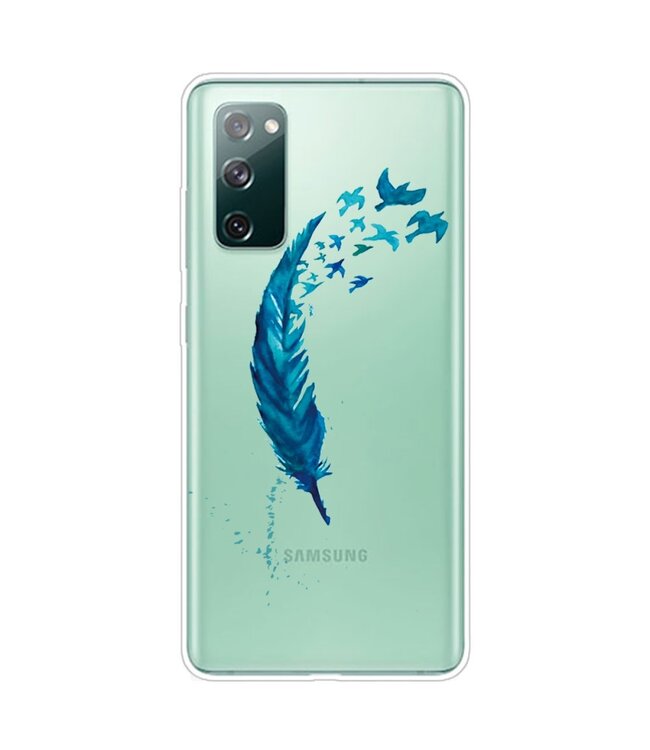Veer en vogels TPU Hoesje voor de Samsung Galaxy S20 FE