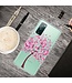 Roze boom TPU Hoesje voor de Samsung Galaxy S20 FE