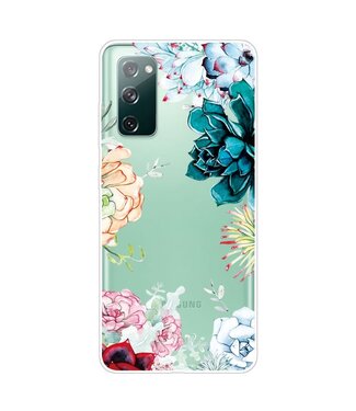 Vivid Flowers TPU Hoesje Samsung Galaxy S20 FE