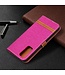Roze Jeans Bookcase Hoesje voor de Samsung Galaxy S20 FE