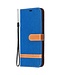 Blauw Jeans Bookcase Hoesje voor de Samsung Galaxy S20 FE