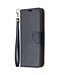 Zwart Litchee Bookcase Hoesje voor de Samsung Galaxy S20 FE