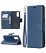 Blauw Litchee Bookcase Hoesje voor de Samsung Galaxy S20 FE