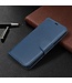 Blauw Litchee Bookcase Hoesje voor de Samsung Galaxy S20 FE