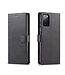 LC.IMEEKE LC.IMEEKE Zwart Modern Bookcase Hoesje voor de Samsung Galaxy S20 FE