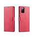 LC.IMEEKE LC.IMEEKE Roze Modern Bookcase Hoesje voor de Samsung Galaxy S20 FE