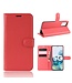 Rood Litchee Bookcase Hoesje voor de Samsung Galaxy S20 FE