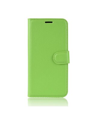 Groen Litchee Bookcase Hoesje Samsung Galaxy S20 FE