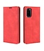 Rood Silky Touch Bookcase Hoesje voor de Samsung Galaxy S20 FE