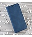 Blauw Silky Touch Bookcase Hoesje voor de Samsung Galaxy S20 FE