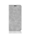 Grijs Silky Touch Bookcase Hoesje voor de Samsung Galaxy S20 FE