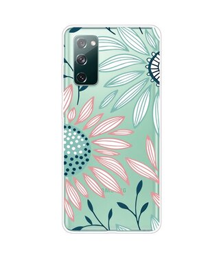 Bloemen TPU Hoesje Samsung Galaxy S20 FE