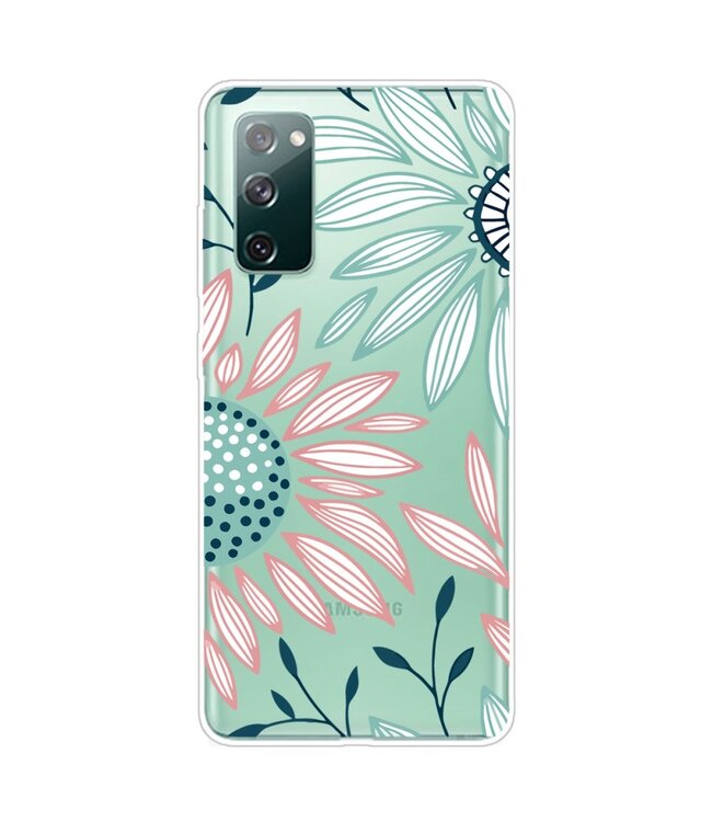 Bloemen TPU Hoesje voor de Samsung Galaxy S20 FE