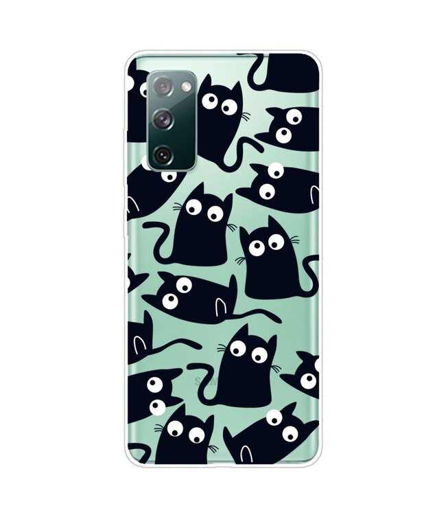 Cats TPU Hoesje voor de Samsung Galaxy S20 FE