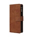 Bruin Pasjeshouders Bookcase Hoesje voor de Samsung Galaxy S20 FE