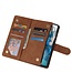 Bruin Pasjeshouders Bookcase Hoesje voor de Samsung Galaxy S20 FE