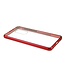 Rood Tweezijdig Metaal + Tempered Glass Hoesje voor de Samsung Galaxy S20 FE