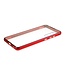 Rood Tweezijdig Metaal + Tempered Glass Hoesje voor de Samsung Galaxy S20 FE