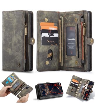 CaseMe Grijs Multifunctioneel Bookcase Hoesje Samsung Galaxy S20 FE