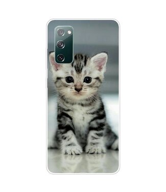 Kitten TPU Hoesje Samsung Galaxy S20 FE