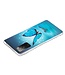 Blauwe Vlinder TPU Hoesje voor de Samsung Galaxy S20 FE