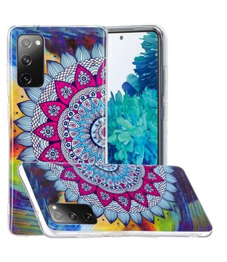 Bloemen TPU Hoesje Samsung Galaxy S20 FE