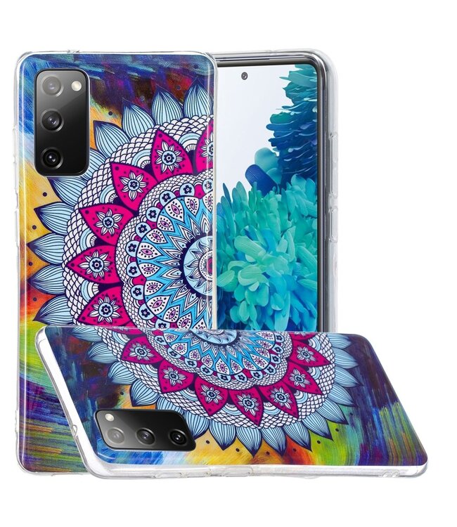 Bloemen TPU Hoesje voor de Samsung Galaxy S20 FE