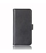 Zwart Genuine Leren Bookcase Hoesje voor de Samsung Galaxy S20 FE