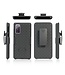 Zwart Riem Klip Hybrid Hoesje voor de Samsung Galaxy S20 FE