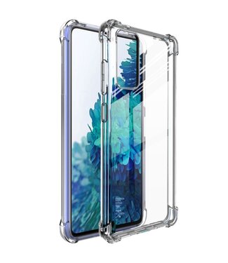 IMAK Transparant Shockproof TPU Hoesje Samsung Galaxy S20 FE