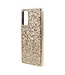 Goud Glitter Hybrid Hoesje voor de Samsung Galaxy S20 FE