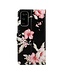 Roze Bloemen Bookcase Hoesje voor de Samsung Galaxy S20 FE