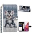 Kitten Bookcase Hoesje voor de Samsung Galaxy S20 FE