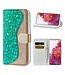 Groen Bling Bling Bookcase Hoesje voor de Samsung Galaxy S20 FE