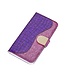 Paars Bling Bling Bookcase Hoesje voor de Samsung Galaxy S20 FE