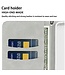 Zwart Glitters en Koord Bookcase Hoesje voor de Samsung Galaxy S20 FE