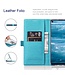 Vili DMX Vili K Blauw Stoffen Bookcase Hoesje voor de Samsung Galaxy S20 FE