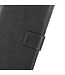 Zwart Split Leren Bookcase Hoesje voor de Samsung Galaxy S20 FE