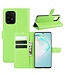 Groen Litchee Bookcase Hoesje voor de Samsung Galaxy S10 Lite