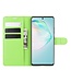 Groen Litchee Bookcase Hoesje voor de Samsung Galaxy S10 Lite