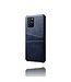 KSQ Blauw Pasjeshouder Faux Lederen Hoesje voor de Samsung Galaxy S10 Lite