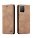 Caseme Bruin Slim Bookcase Hoesje voor de Samsung Galaxy S10 Lite