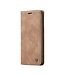 Caseme Bruin Slim Bookcase Hoesje voor de Samsung Galaxy S10 Lite