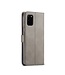 LC.IMEEKE Grijs Modern Bookcase Hoesje voor de Samsung Galaxy S10 Lite