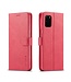 LC.IMEEKE Roze Modern Bookcase Hoesje voor de Samsung Galaxy S10 Lite