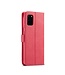 LC.IMEEKE Roze Modern Bookcase Hoesje voor de Samsung Galaxy S10 Lite