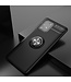 Lenuo Zwart Ring Kickstand TPU Hoesje voor de Samsung Galaxy S10 Lite