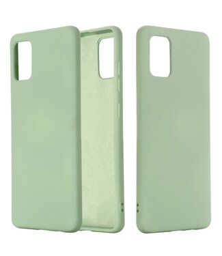 Mintgroen Siliconen Hoesje Samsung Galaxy S10 Lite